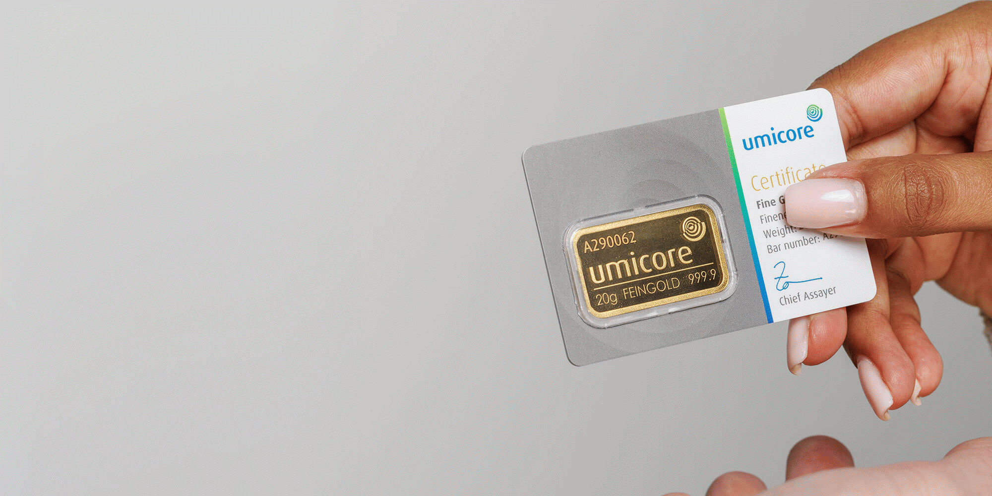   <strong>Goudstaaf</strong> Umicore 20 gram met certificaat 